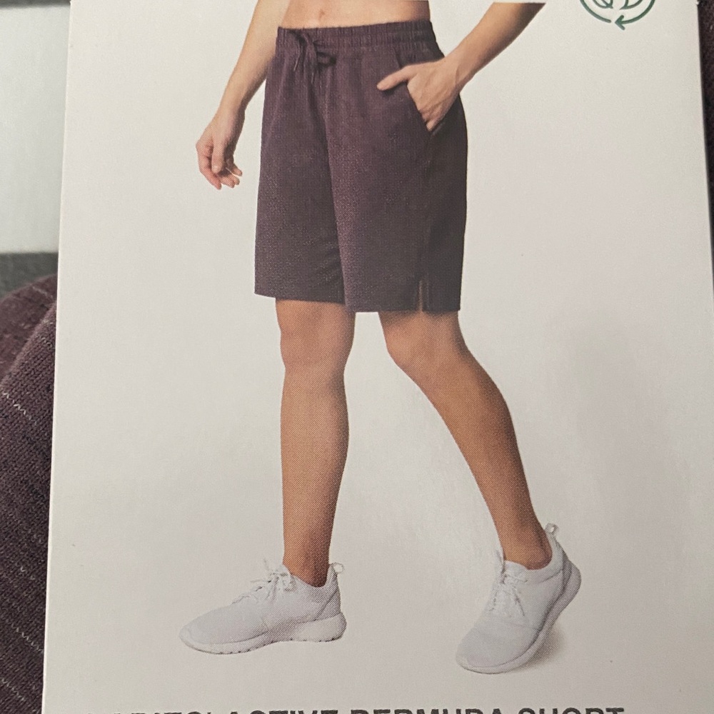 Mondetta Ladies' Active Bermuda Short Flint Combo Size XXL